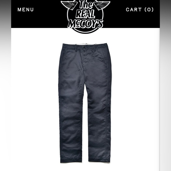The Real McCoy’s Other - The Real McCoy’s Joe McCoy Chino Trouser, navy